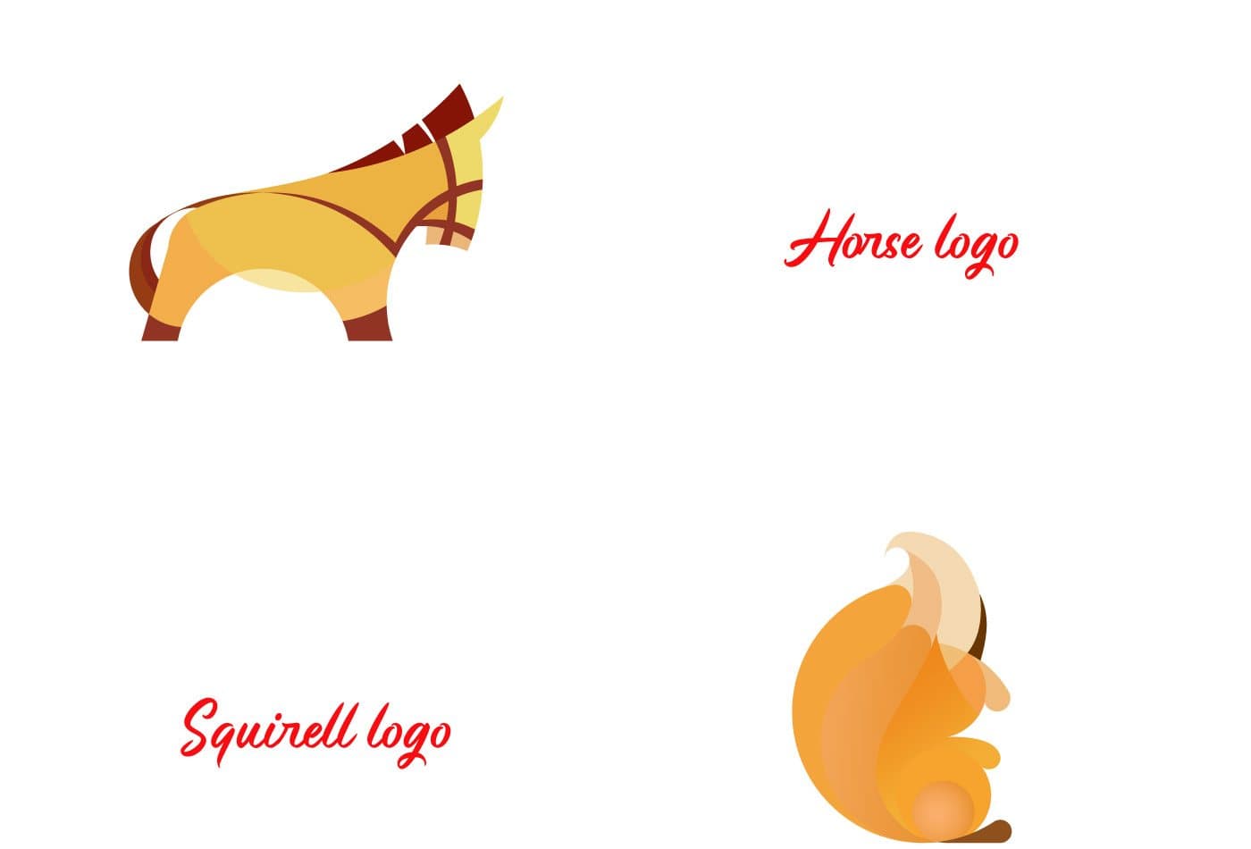 Animal shapes logo concepts — page 4