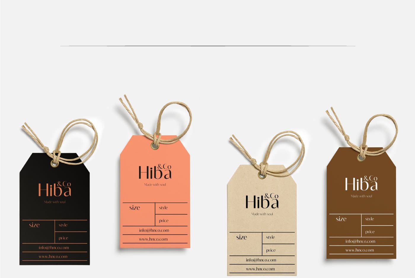 Hiba & Co brand identity — page 6